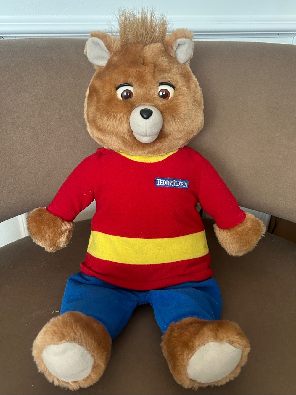 Mint Teddy Ruxpin Animatronic Bear from 1998 “The New World of Teddy Ruxpin”